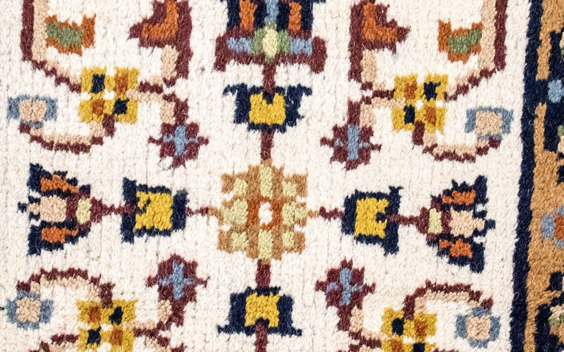 Orientalsk tæppe - 90 x 60 cm - beige
