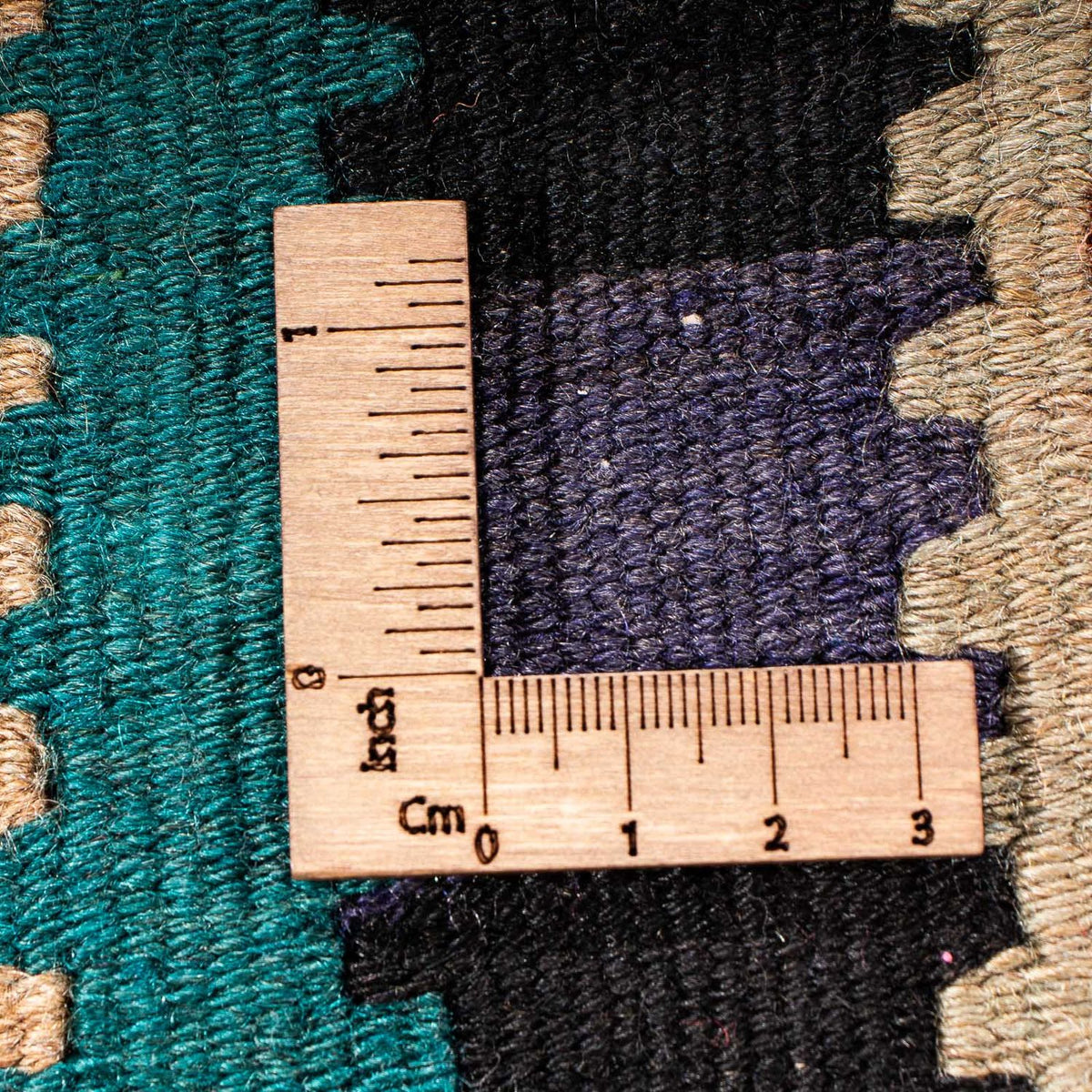 Løber Kelim-tæppe - gammelt - 300 x 140 cm - flerfarvet