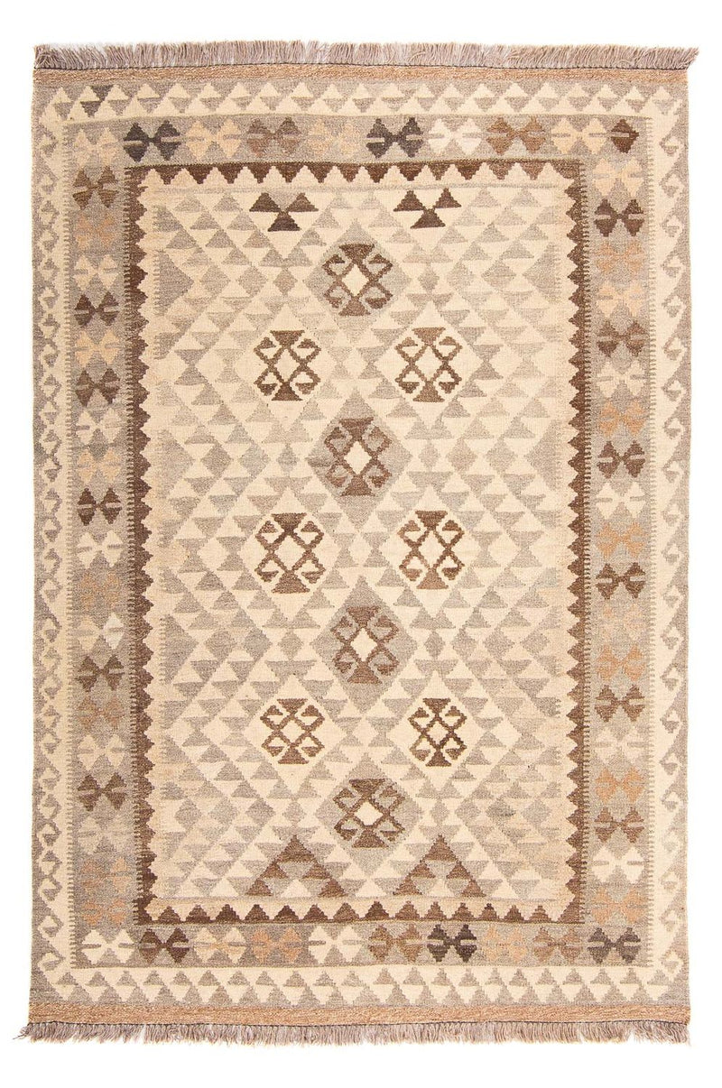 Kelim Carpet - Splash - 175 x 127 cm - beige