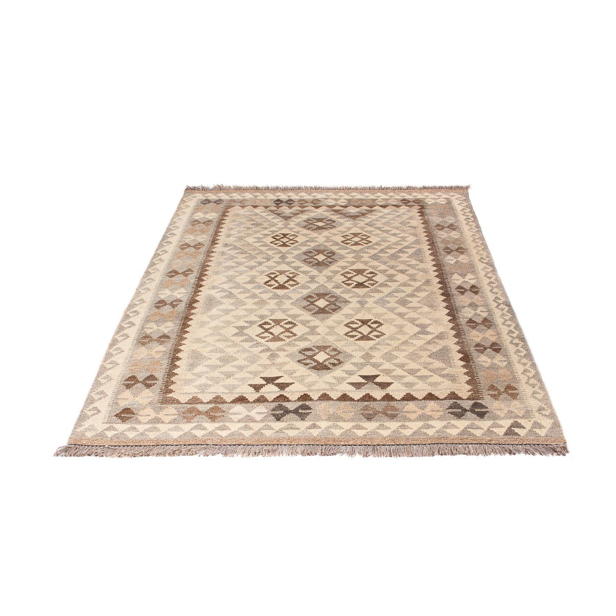 Kelim Carpet - Splash - 175 x 127 cm - beige