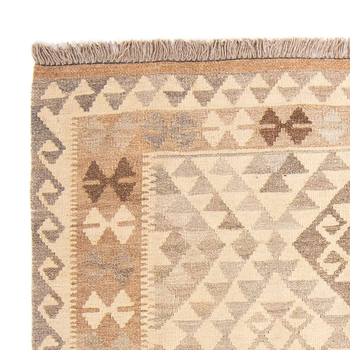 Kelim Carpet - Splash - 173 x 125 cm - beige