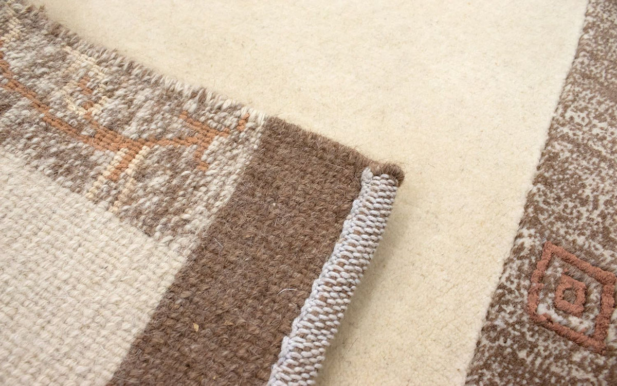 Nepal Tæppe - 140 x 70 cm - beige