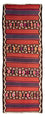Løber Kelim-tæppe - gammelt - 380 x 140 cm - flerfarvet