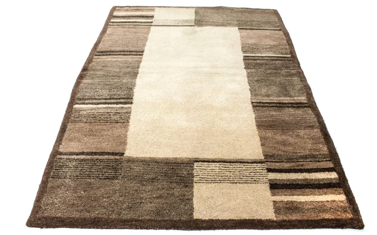 Uldtæppe - 196 x 139 cm - beige