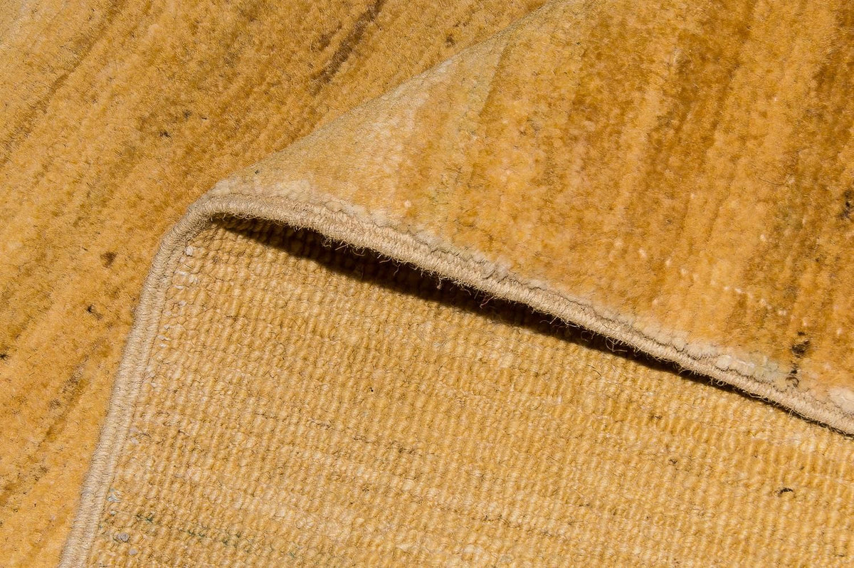 Løber Ziegler Tæppe - Moderne - 387 x 92 cm - gul