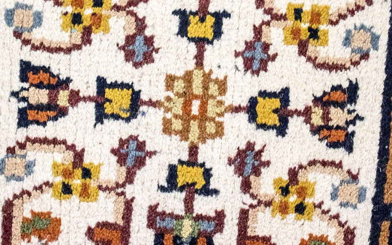 Orientalsk tæppe - 90 x 60 cm - beige