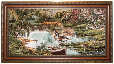Billede tæppe 62x112cm - Orientalsk tæppe