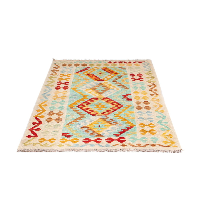 Kelim Carpet - Splash - 152 x 101 cm - flerfarvet