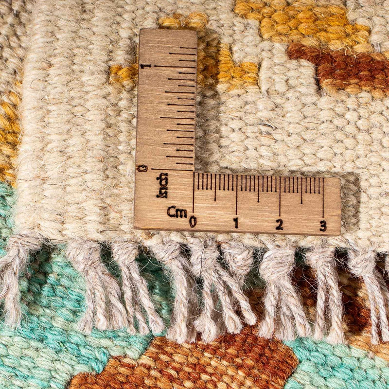 Kelim Carpet - Splash - 152 x 101 cm - flerfarvet