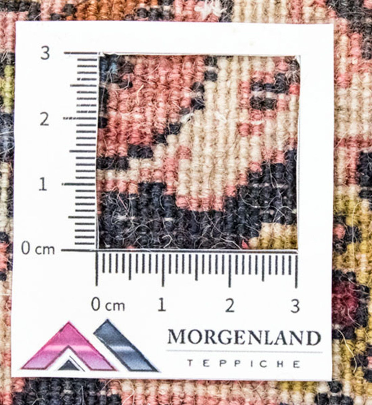 Persisk tæppe - Bijar - 255 x 170 cm - lysrød