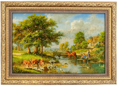 Billede tæppe 84x116cm - Orientalsk tæppe