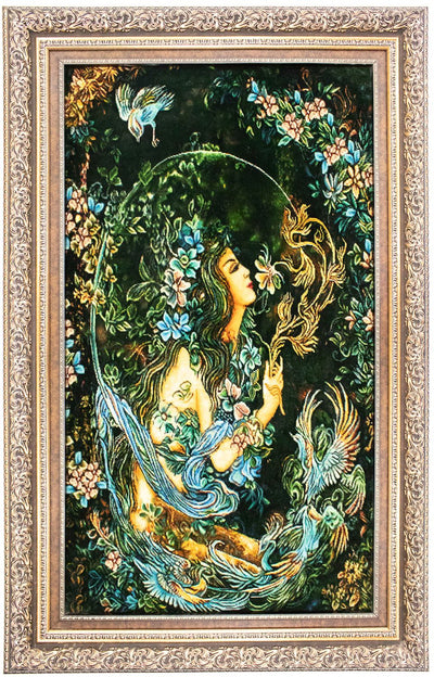 Billede tæppe 82x128cm - Orientalsk tæppe