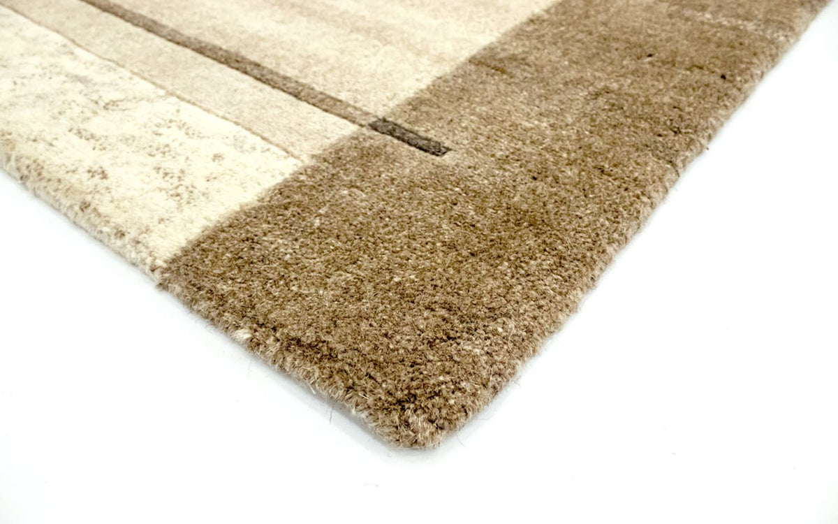 Nepal Tæppe - 178 x 124 cm - beige