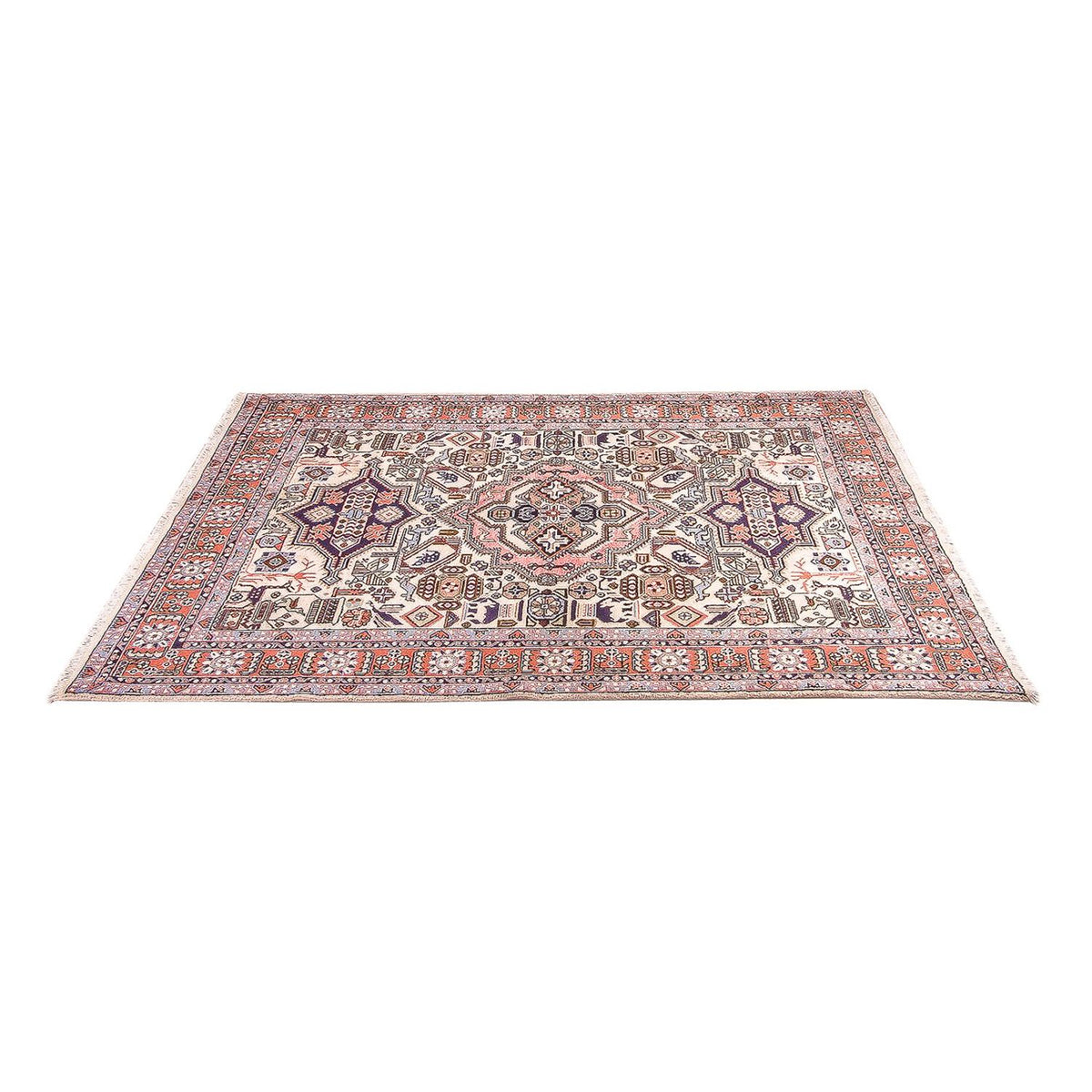 Persisk tæppe - Nomadisk - 200 x 137 cm - pink