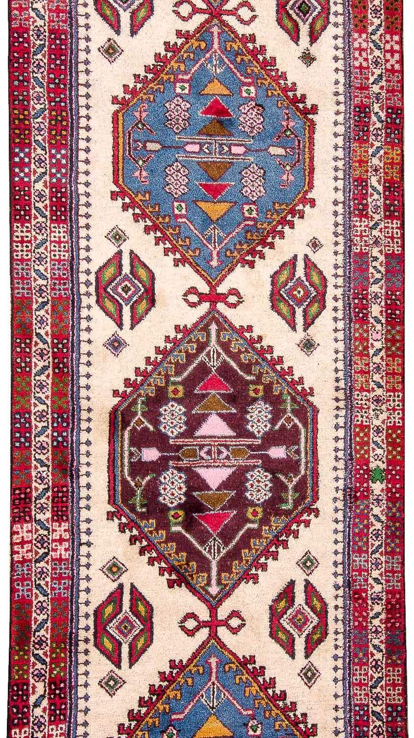 Løber Persisk tæppe - Nomadisk - 294 x 76 cm - beige