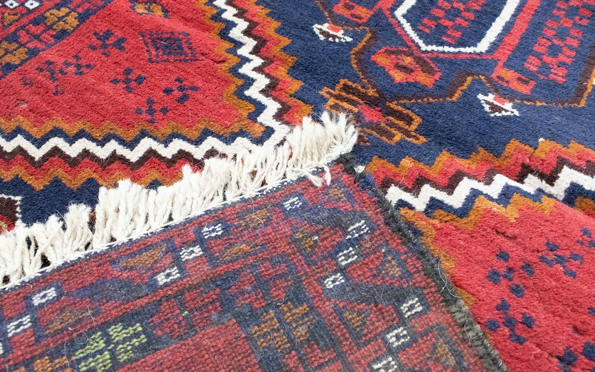 Baluch-tæppe - 129 x 78 cm - rød