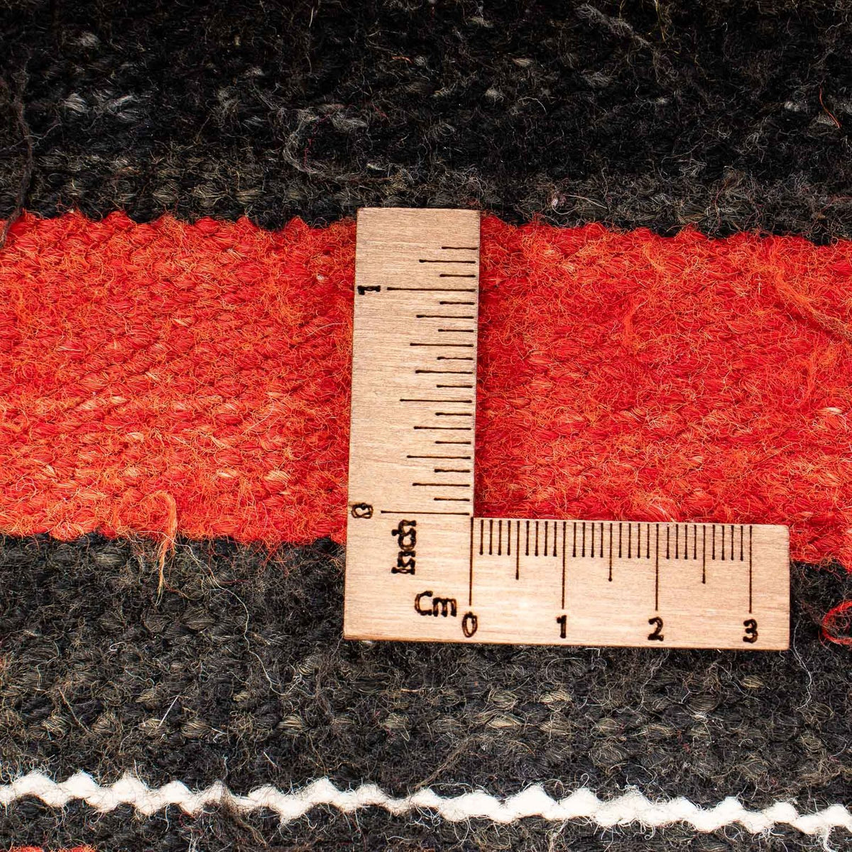 Kelim-tæppe - gammelt - 245 x 135 cm - flerfarvet