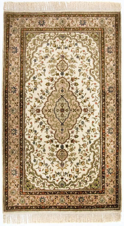 Kinesisk silke Tæppe 91x152cm - Orientalsk tæppe