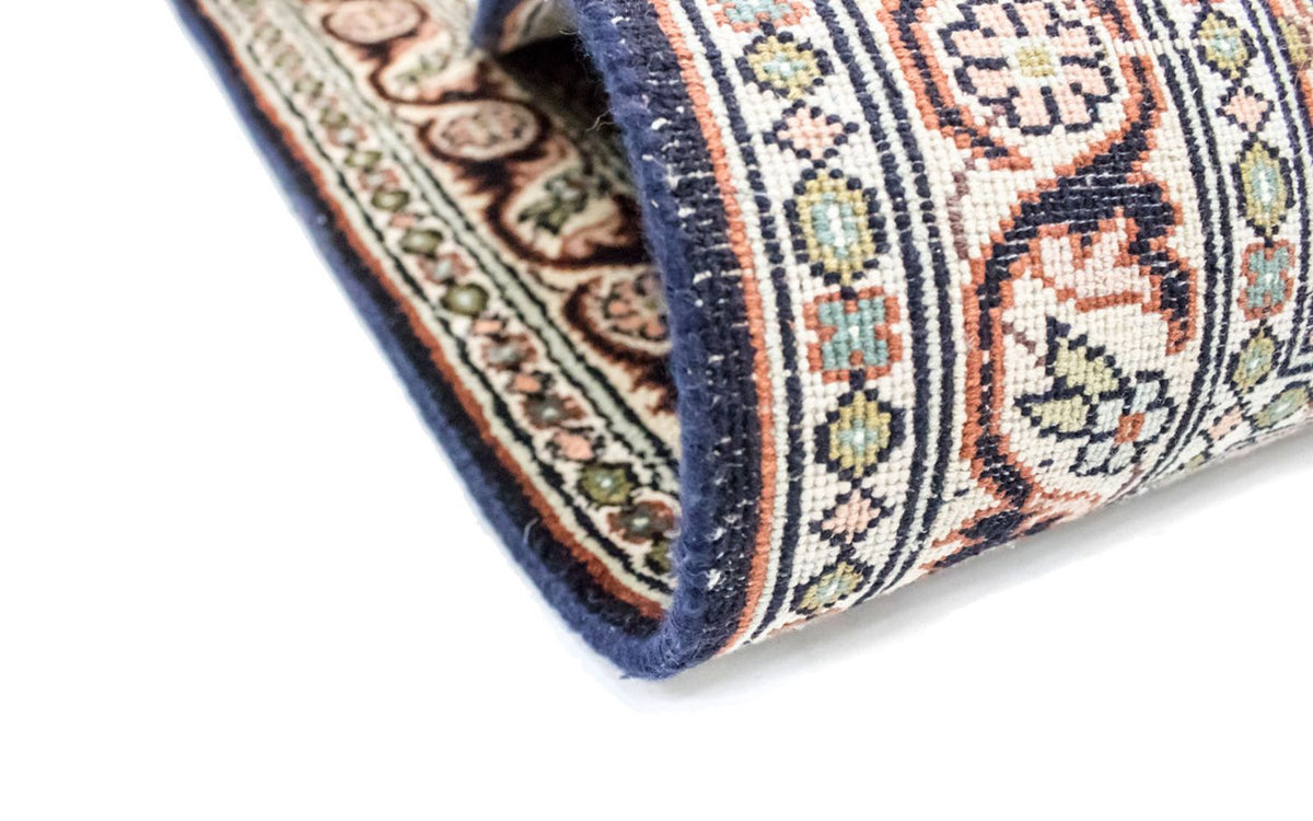 Silketæppe - Kashmir Silk - 124 x 65 cm - flerfarvet