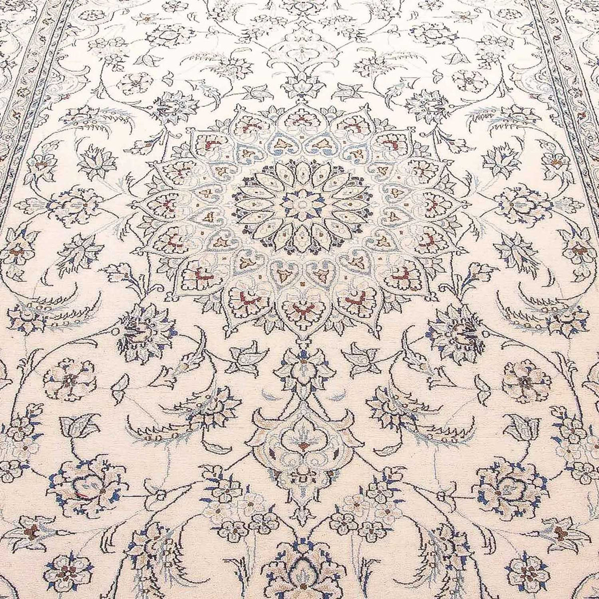 Persisk tæppe - Nain - Premium - 248 x 163 cm - beige