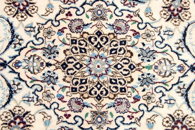 Løber Persisk tæppe - Nain - Royal - 254 x 88 cm - beige