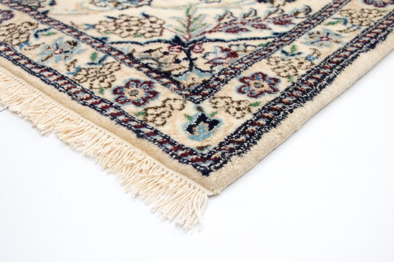Løber Persisk tæppe - Nain - Royal - 254 x 88 cm - beige