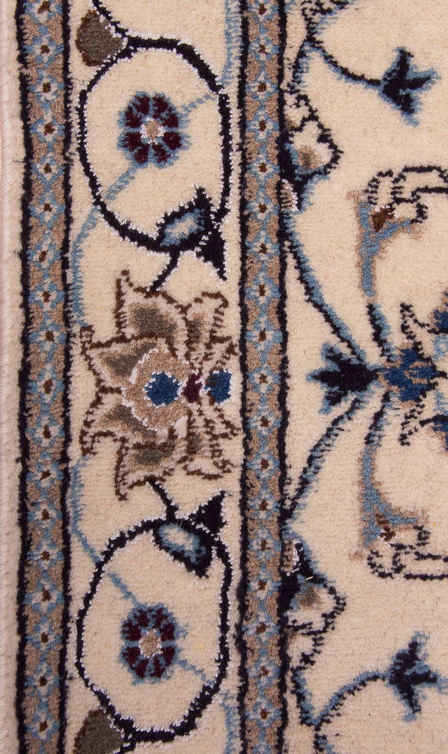 Persisk tæppe - Nain - 202 x 120 cm - beige
