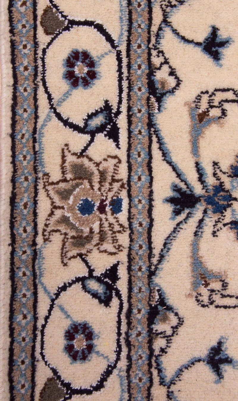 Persisk tæppe - Nain - 202 x 120 cm - beige