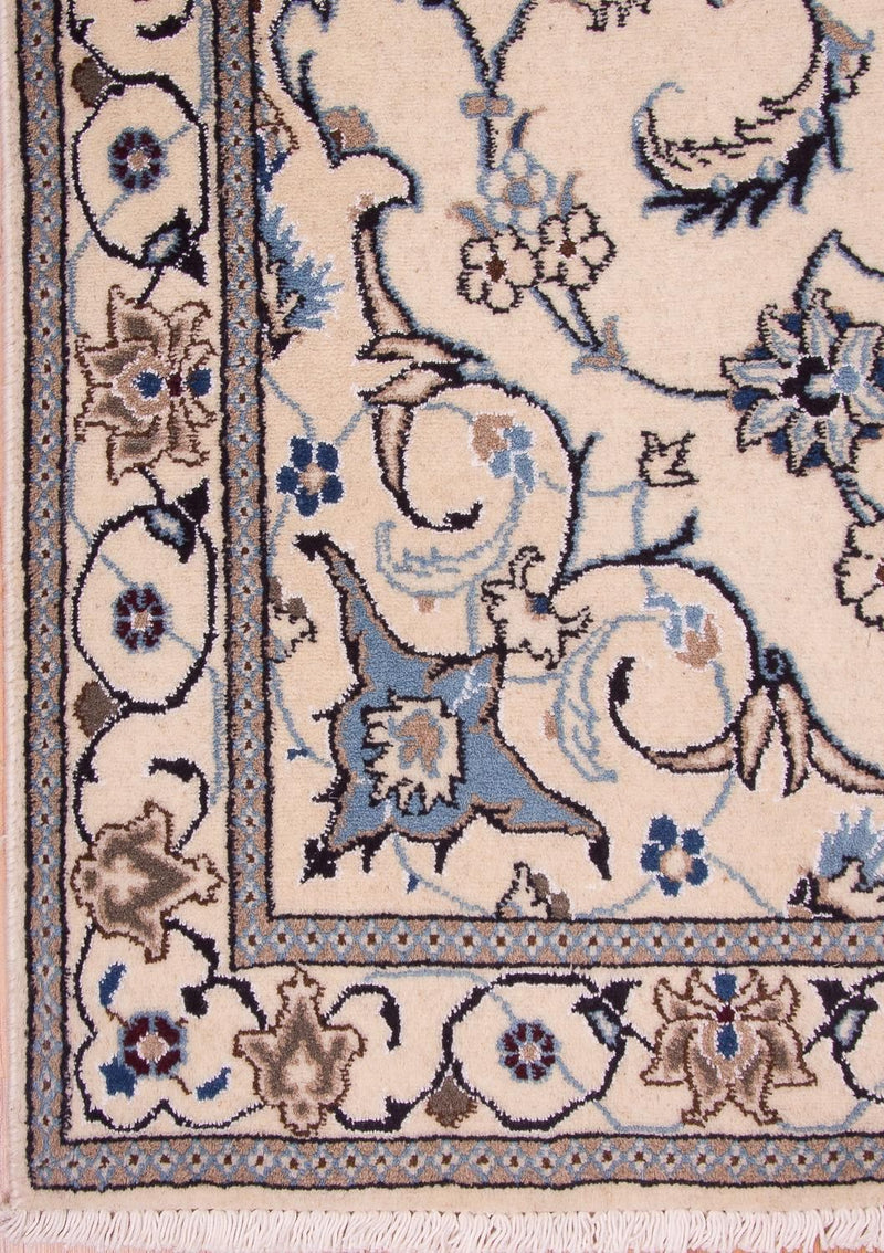 Persisk tæppe - Nain - 202 x 120 cm - beige