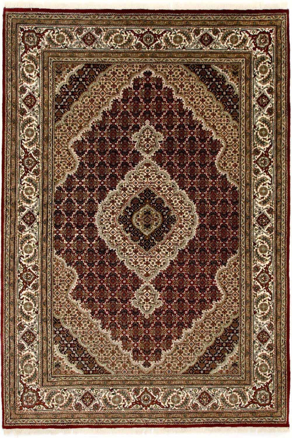 Persisk tæppe - Tabriz - 233 x 163 cm - rød