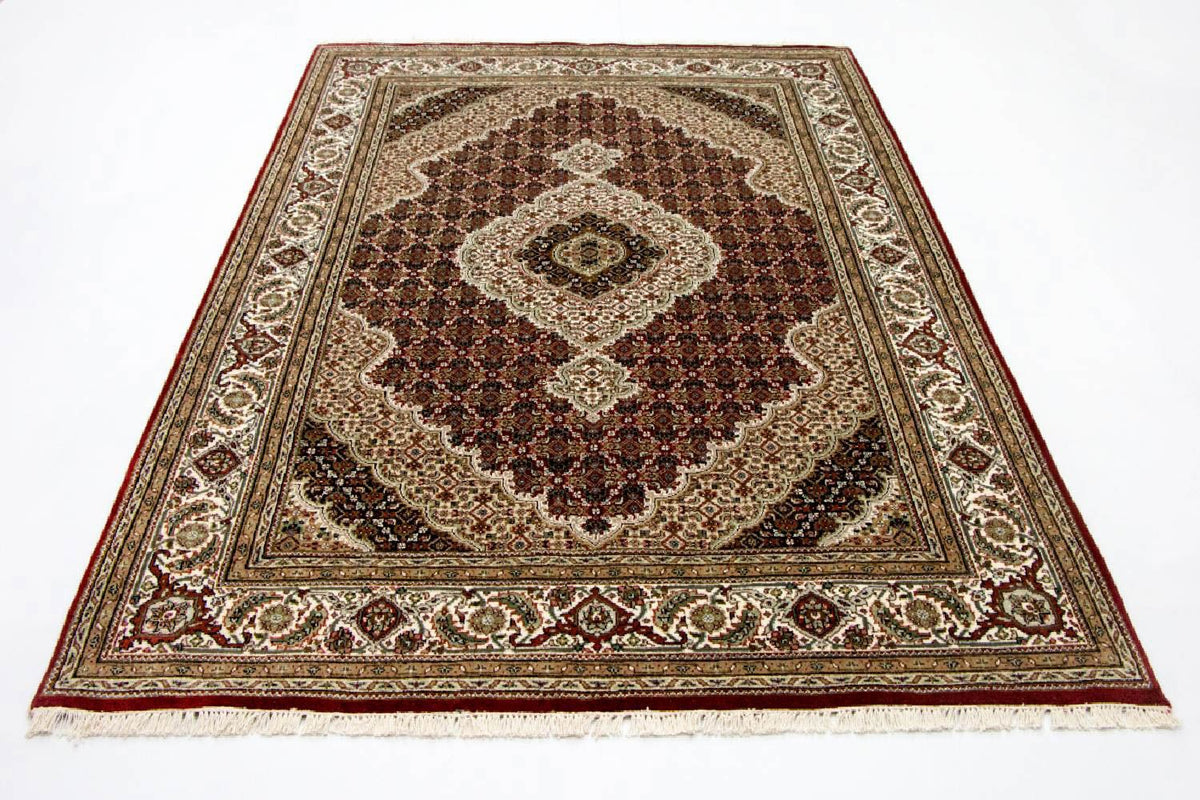 Persisk tæppe - Tabriz - 233 x 163 cm - rød