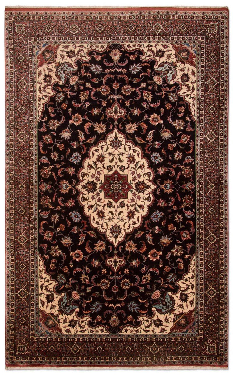 Persisk tæppe - Bijar - Royal - 213 x 128 cm - mørkeblå