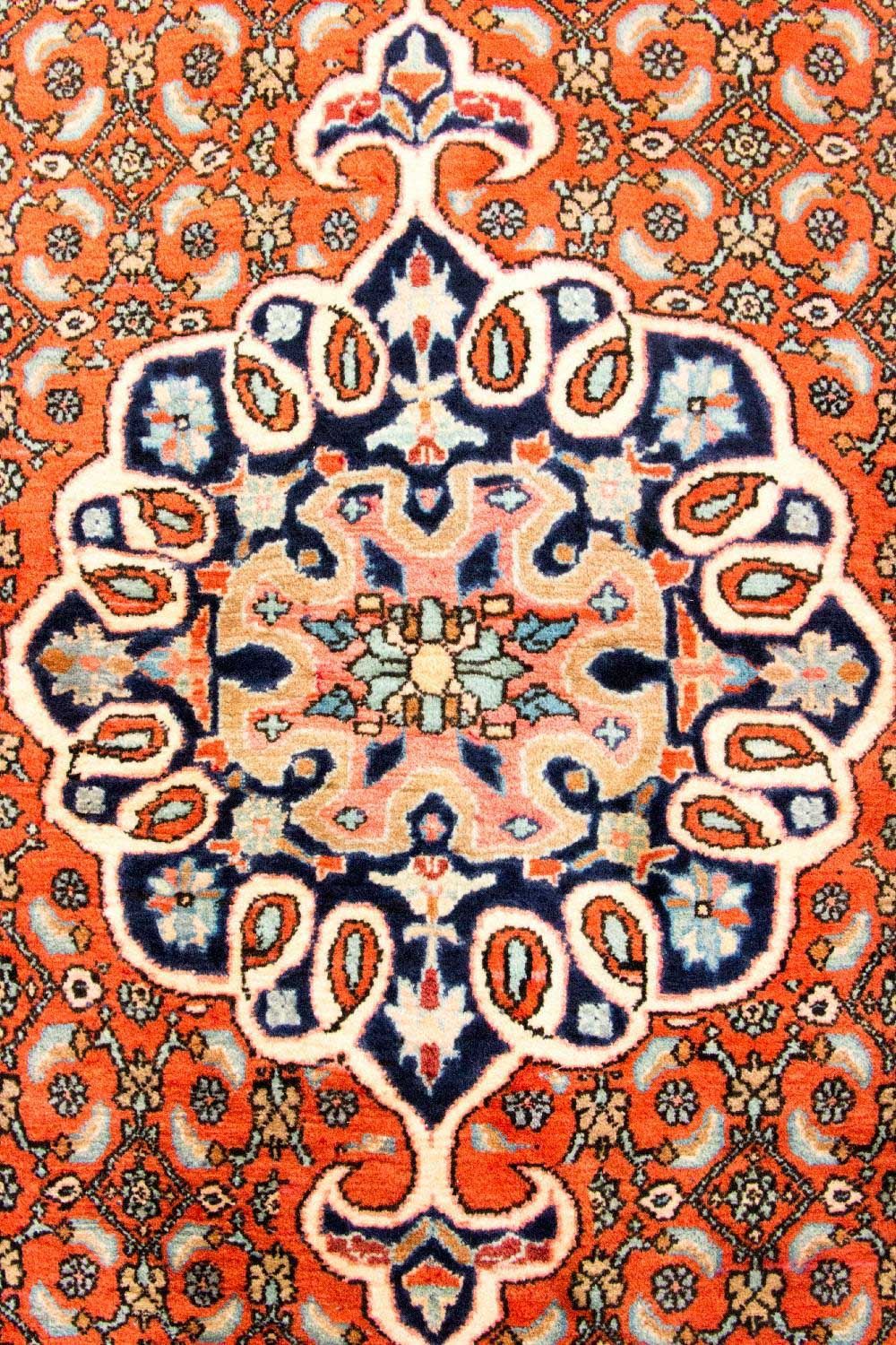 Persisk tæppe - Bijar - 165 x 120 cm - orange