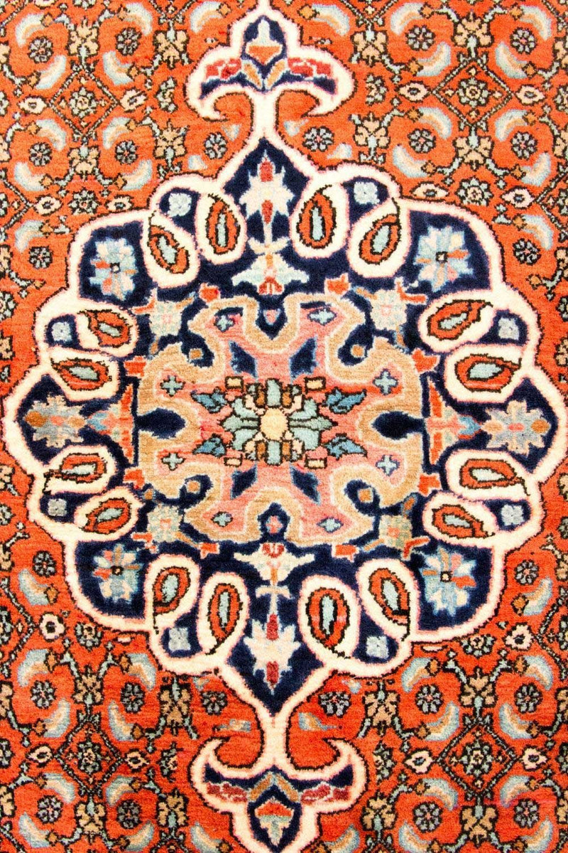 Persisk tæppe - Bijar - 165 x 120 cm - orange