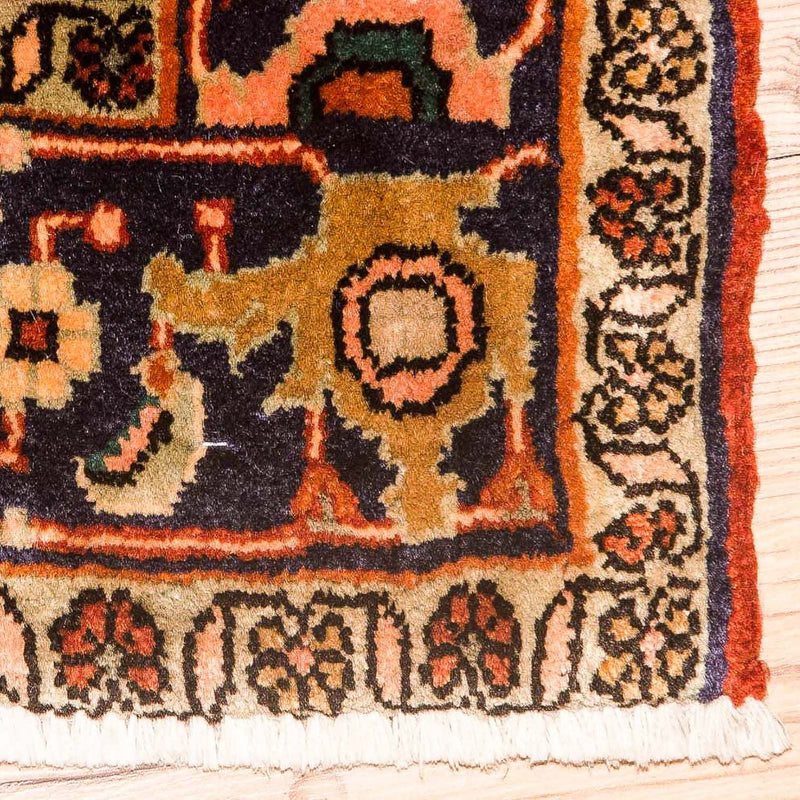 Persisk tæppe - Bijar - 175 x 124 cm - rust