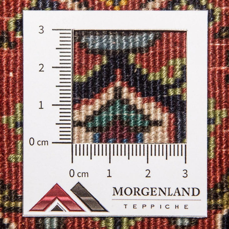 Løber Persisk tæppe - Bijar - 214 x 77 cm - brun