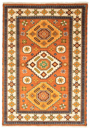 Orientalsk tæppe - 240 x 174 cm - orange