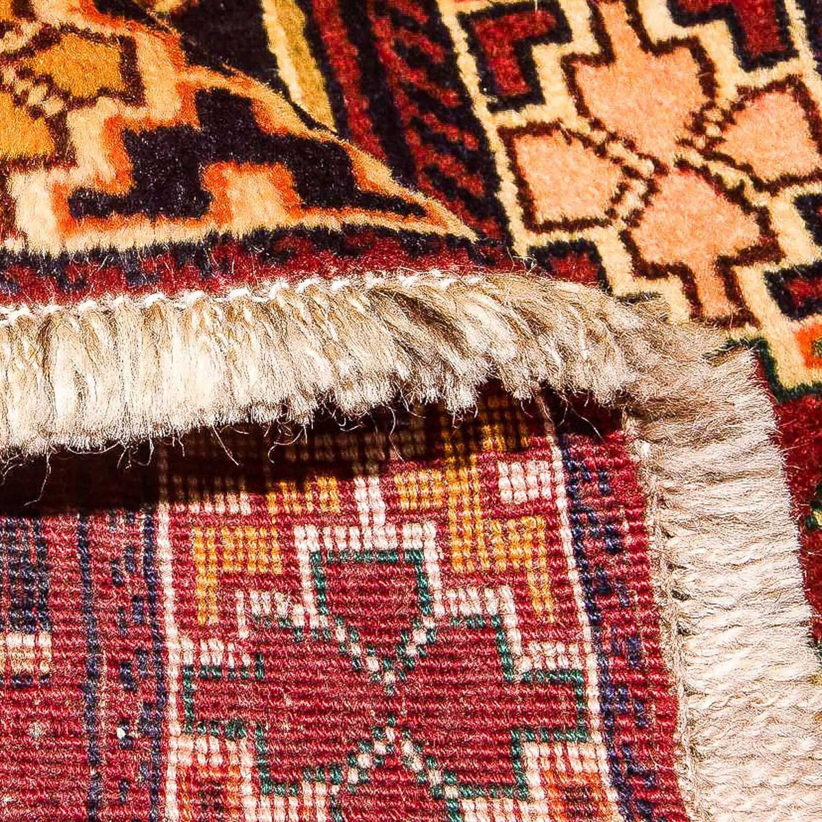 Persisk tæppe - Nomadisk - 212 x 125 cm - blå