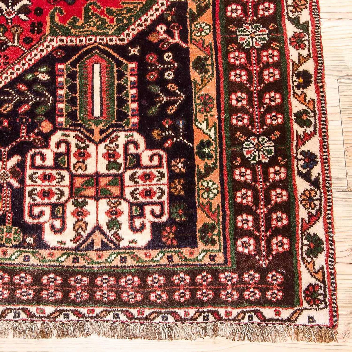 Persisk tæppe - Nomadisk - 245 x 161 cm - rød