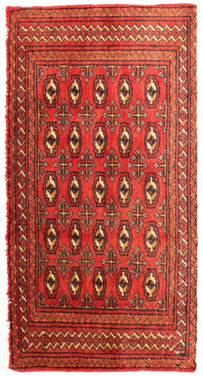 Turkaman-tæppe 50x100cm - Persisk tæppe