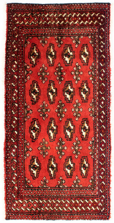 Turkaman-tæppe 50x100cm - Persisk tæppe