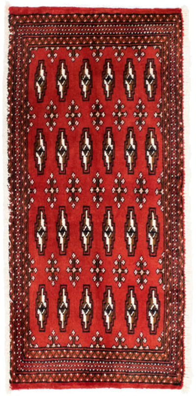 Turkaman-tæppe 50x100cm - Persisk tæppe