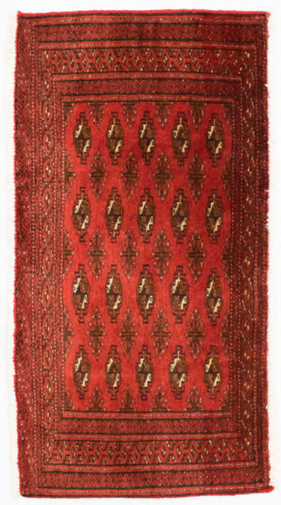 Turkaman-tæppe 50x100cm - Persisk tæppe