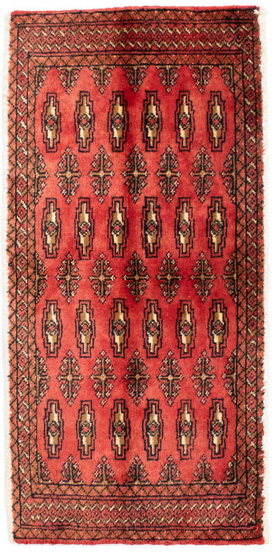 Turkaman-tæppe 50x100cm - Persisk tæppe