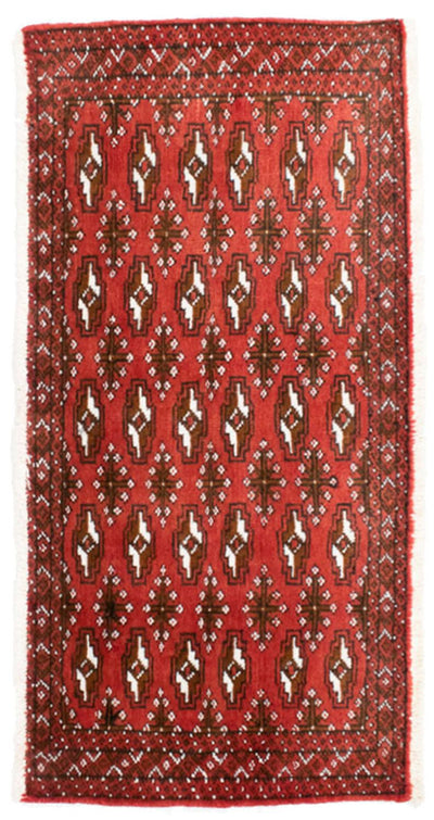 Turkaman-tæppe 50x100cm - Persisk tæppe