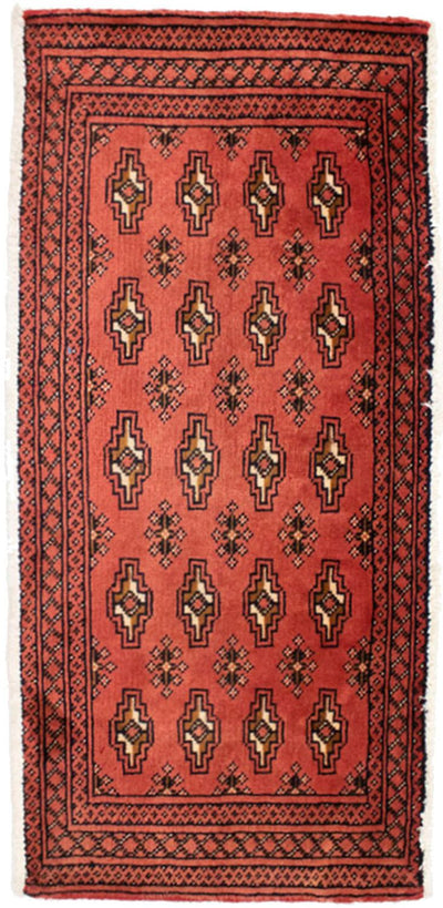 Turkaman-tæppe 50x100cm - Persisk tæppe