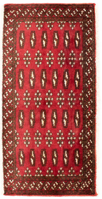 Turkaman-tæppe 50x100cm - Persisk tæppe