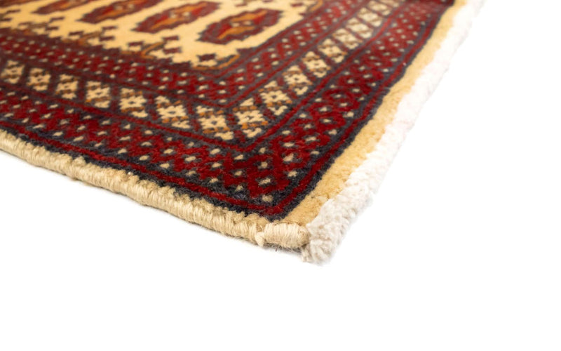 Turkaman-tæppe - 130 x 60 cm - beige
