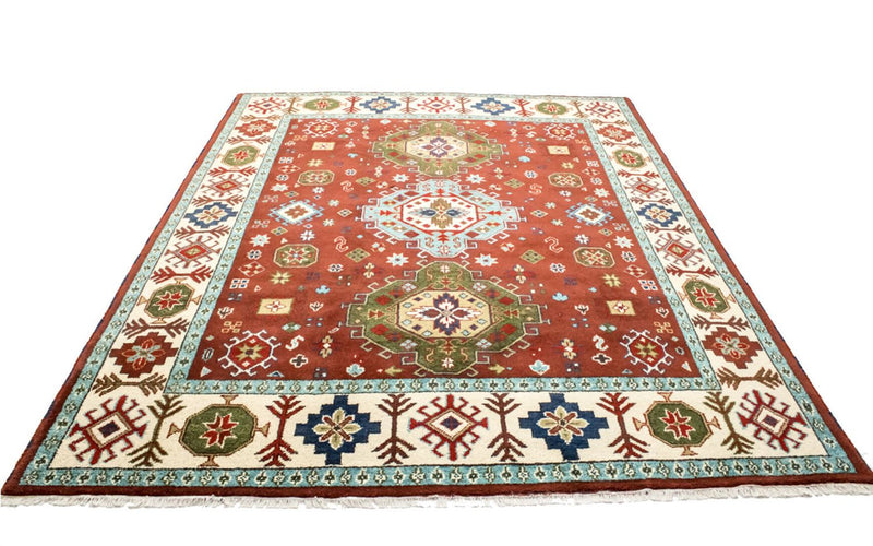 Orientalsk tæppe - 306 x 244 cm - rød