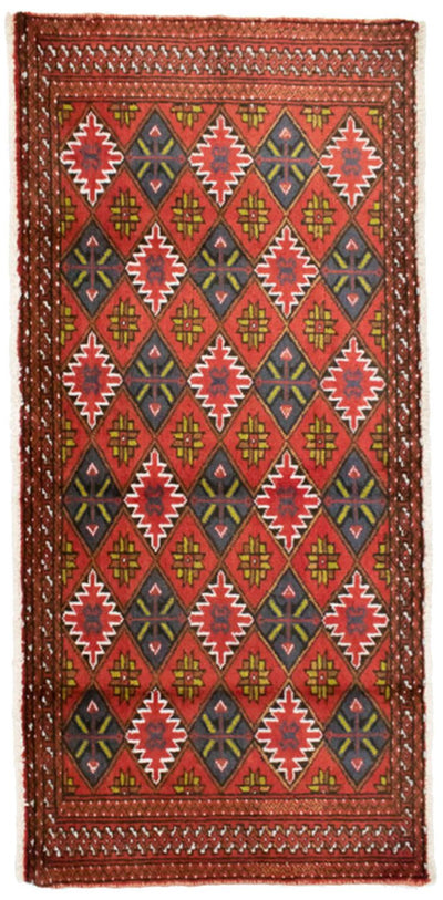 Turkaman-tæppe 60x130cm - Persisk tæppe